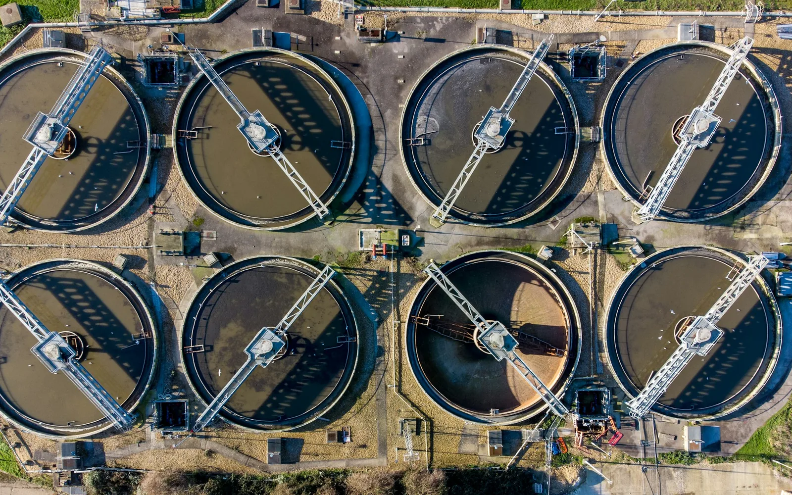 Sewage treatment plants