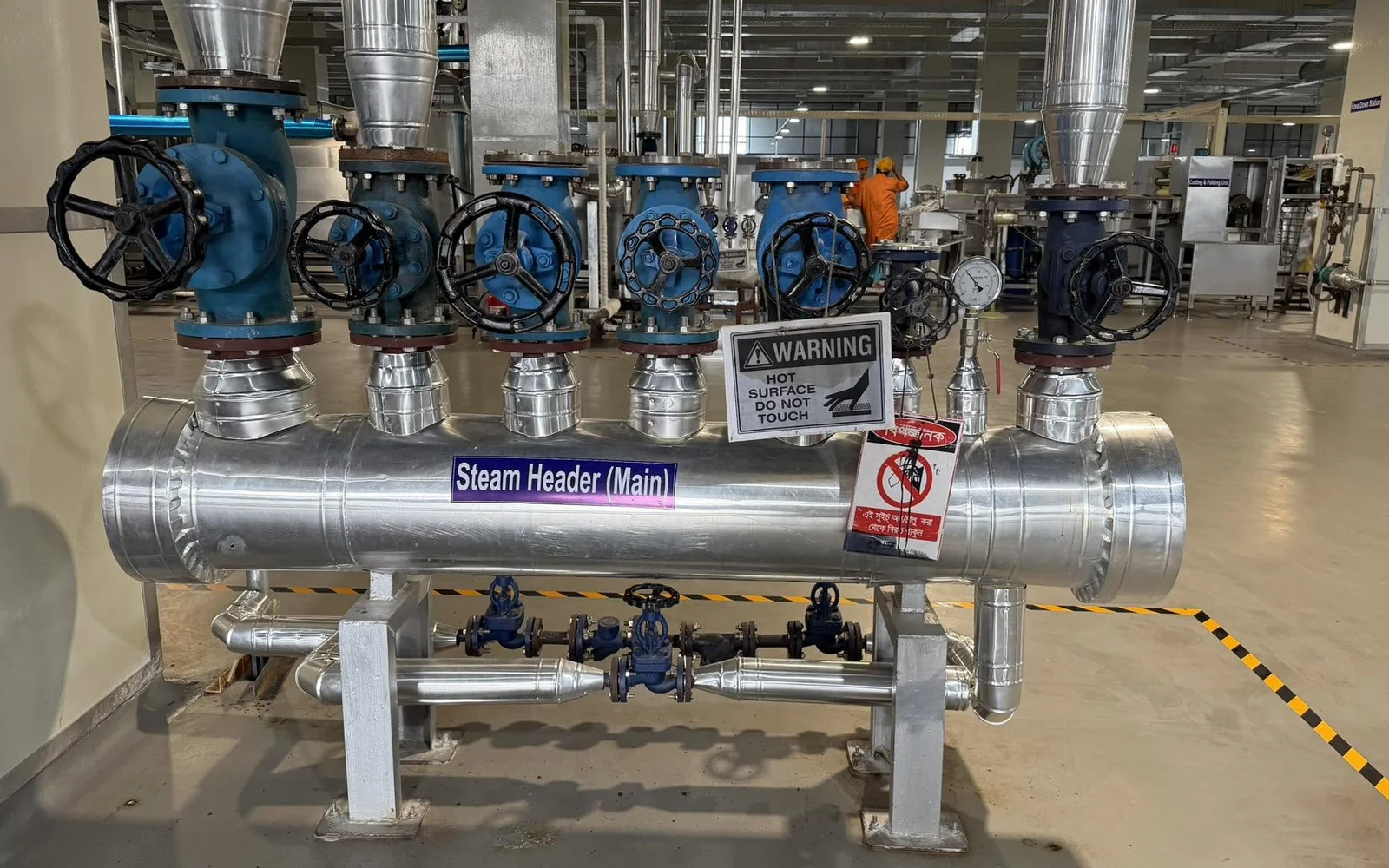 Industrial steam & boilers