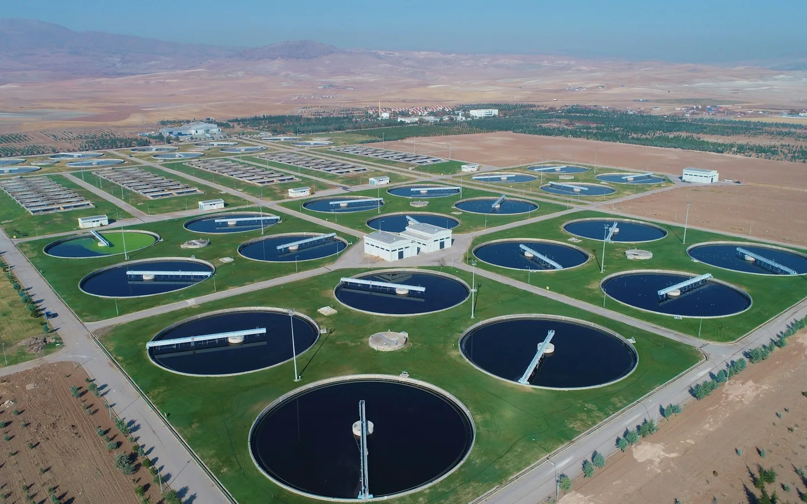 Water treatment plants