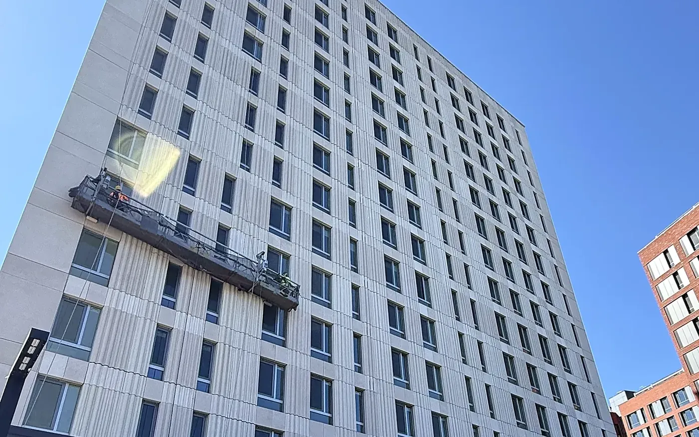 A multifamily tower in New York