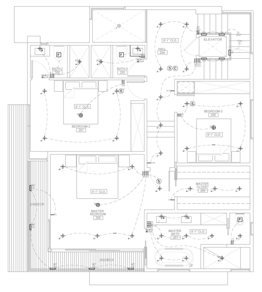 Residential Electrical Plan Picture